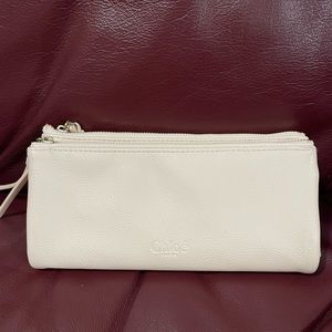 Chloe Fold Over Makeup Pouch / Clutch Bag / Cosmetic Bag